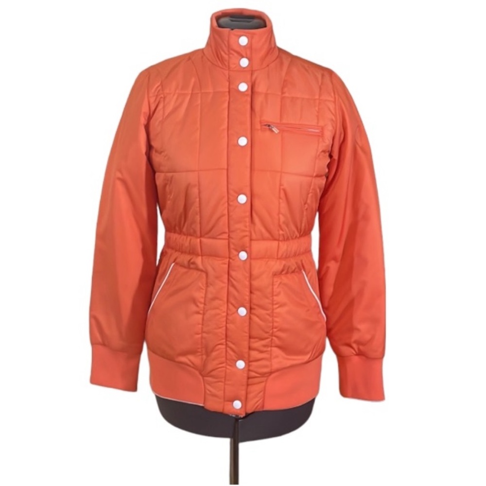 NWOT Adidas Climaproof Orange Sample Jacket Size Medium